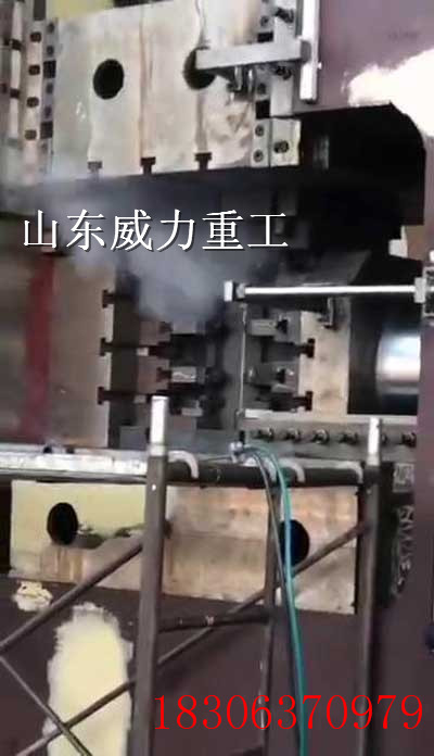 4800噸切邊沖孔框架式油壓機試生產